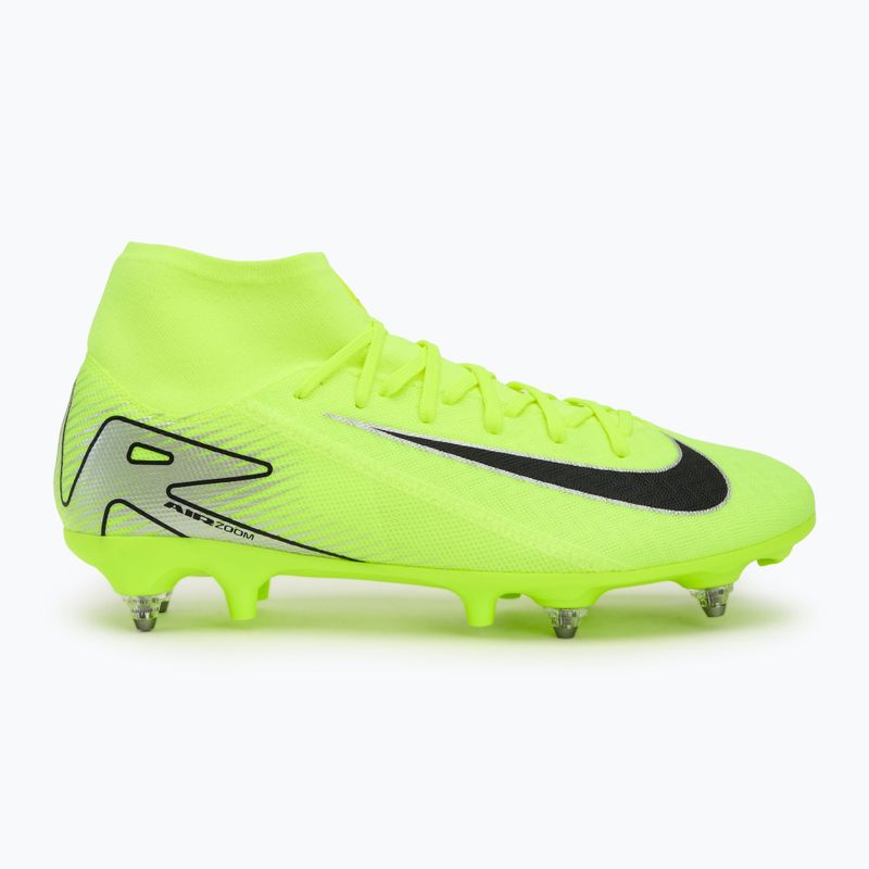 Buty piłkarskie męskie Nike Mercurial Superfly 10 Academy SG-Pro volt/black 2