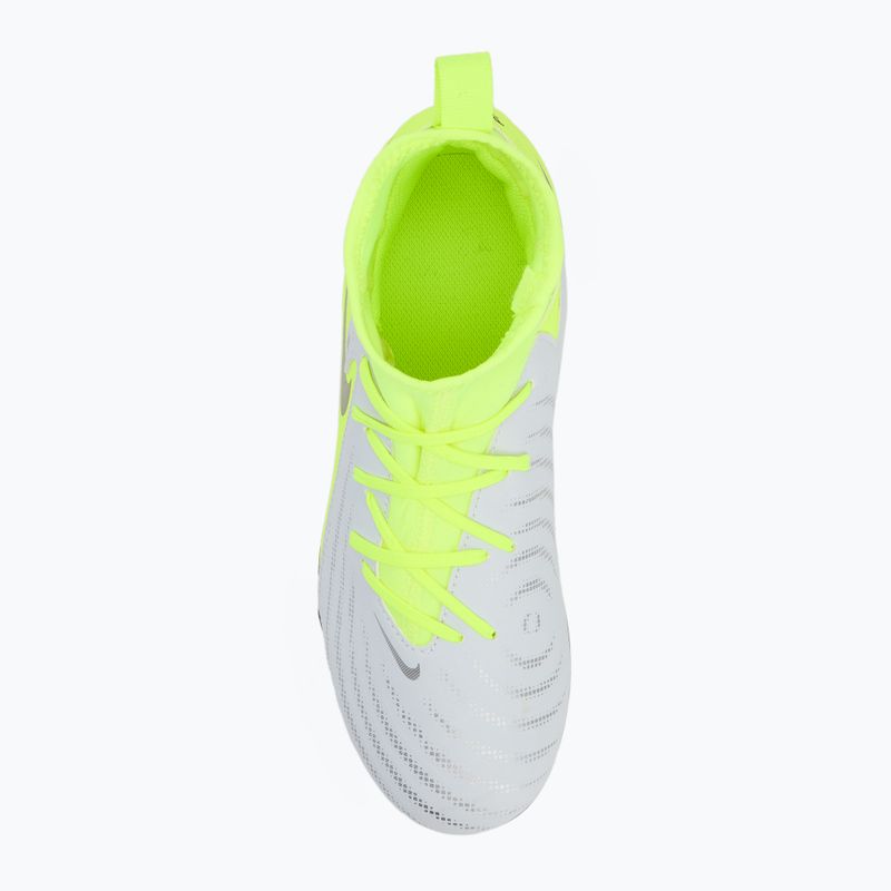 Buty piłkarskie dziecięce Nike Phantom Luna 2 Academy AG Jr metallic silver/black/volt 5
