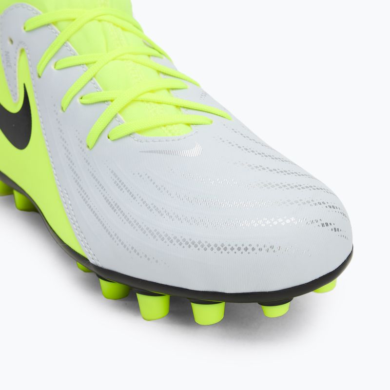 Buty piłkarskie dziecięce Nike Phantom Luna 2 Academy AG Jr metallic silver/black/volt 7