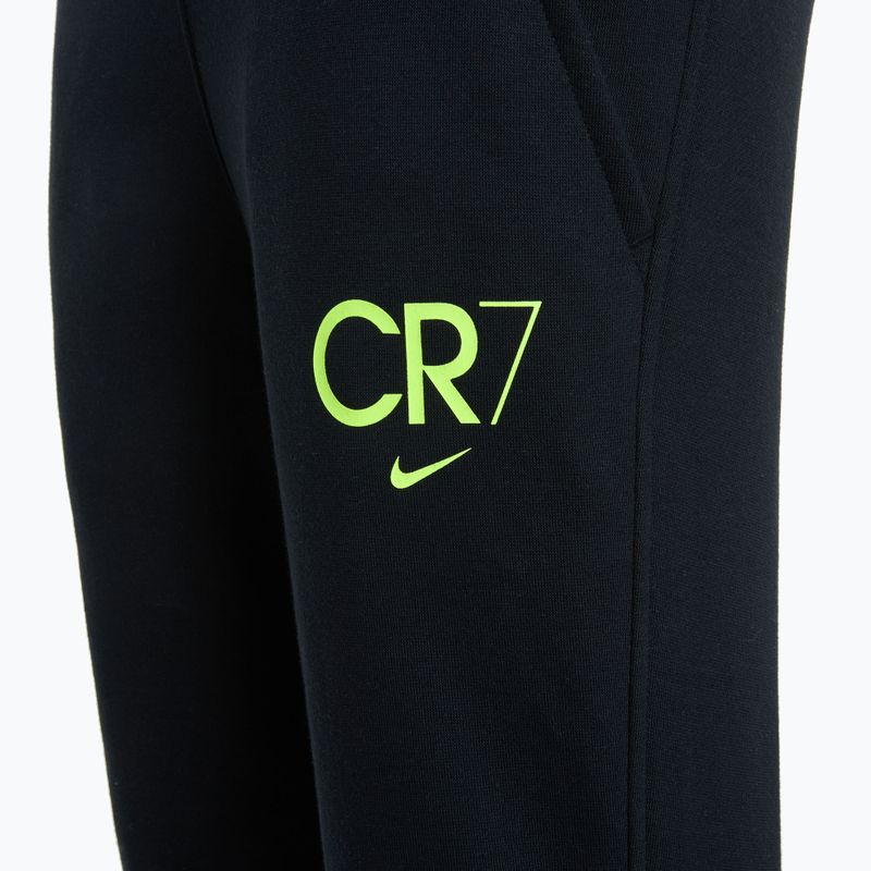 Spodnie dziecięce Nike CR7 Club Fleece black / volt 3