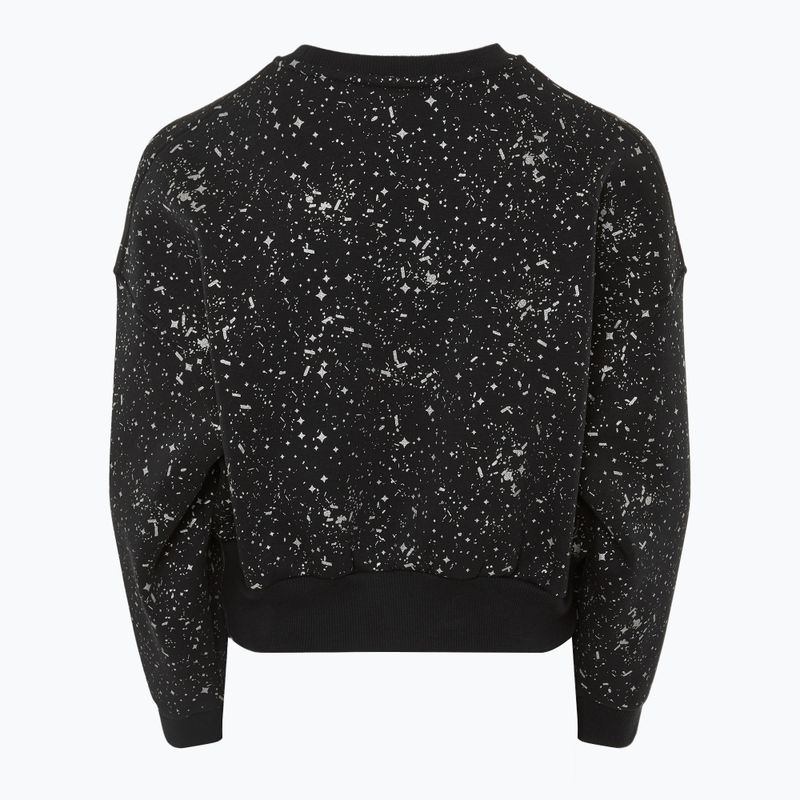 Bluza dziecięca Nike Sportswear Club Fleece black / metallic silver 2