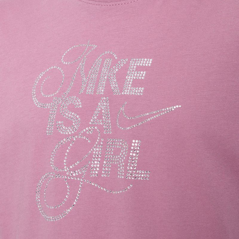 Koszulka dziecięca Nike Sportswear plum dust 3