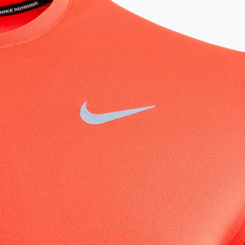 Koszulka do biegania męska Nike Miler Dri-Fit UV light wild mango 3