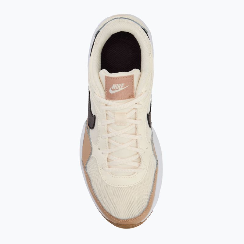 Buty dziecięce Nike Air Max SC pale ivory/hemp/burgundy ash 5