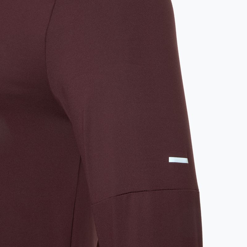 Longsleeve do biegania męski Nike Dri-FIT Element 1/2-Zip burgundy crush 5