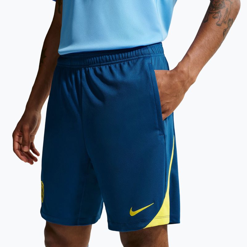 Spodenki piłkarskie męskie Nike FC Barcelona Strike SE gym blue/opti yellow/opti yellow 2