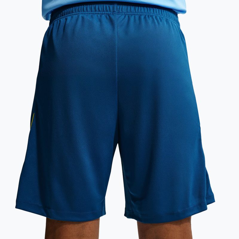 Spodenki piłkarskie męskie Nike FC Barcelona Strike SE gym blue/opti yellow/opti yellow 3