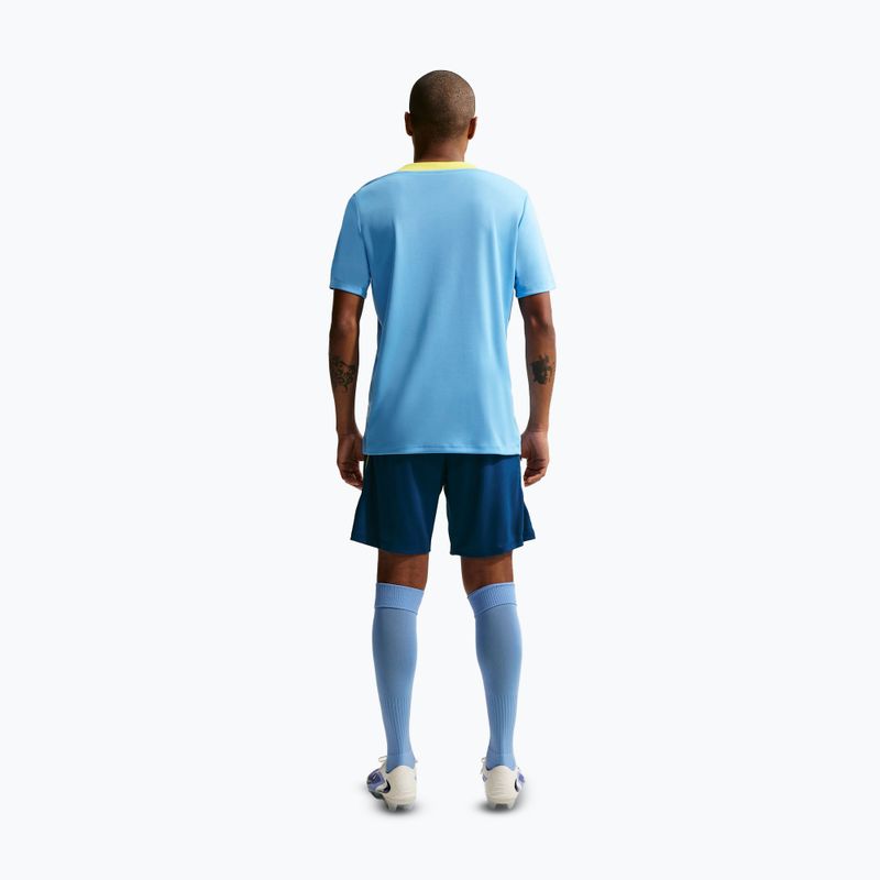 Spodenki piłkarskie męskie Nike FC Barcelona Strike SE gym blue/opti yellow/opti yellow 5