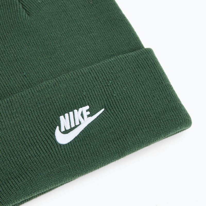 Czapka zimowa Nike Peak Futura Beanie fir/white 3