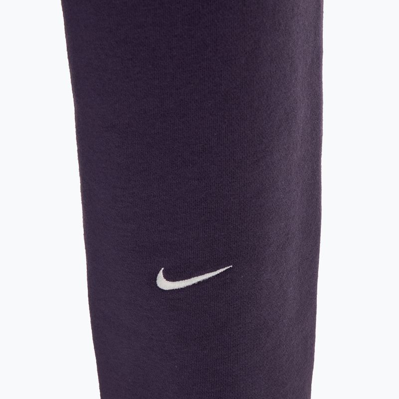 Spodnie damskie Nike Sportswear Fleece dark raisin 4