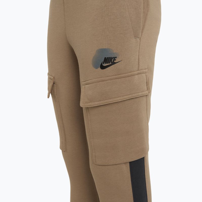 Spodnie dziecięce Nike Sportswear Standard Issue Cargo khaki 3