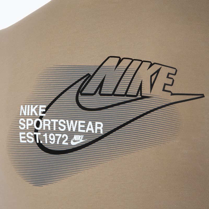 Koszulka dziecięca Nike Sportstwear Standard Issue khaki 4