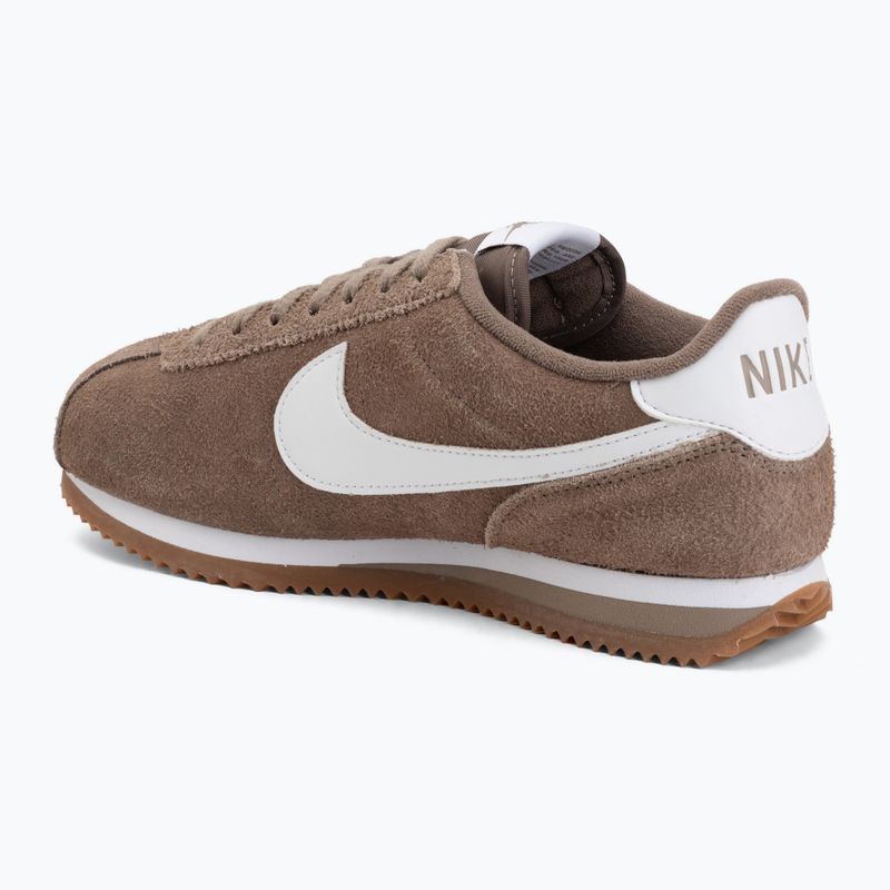 Buty damskie Nike Cortez Vintage Suede mink brown/gum med brown/white 3