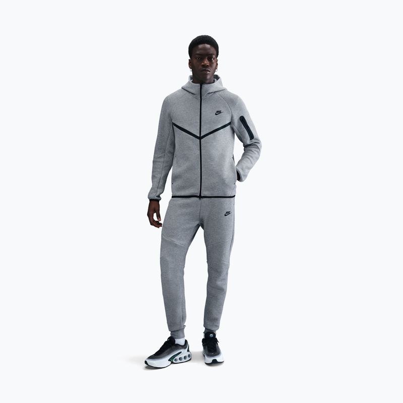 Spodnie męskie Nike Tech Joggers dark grey heather/black 2