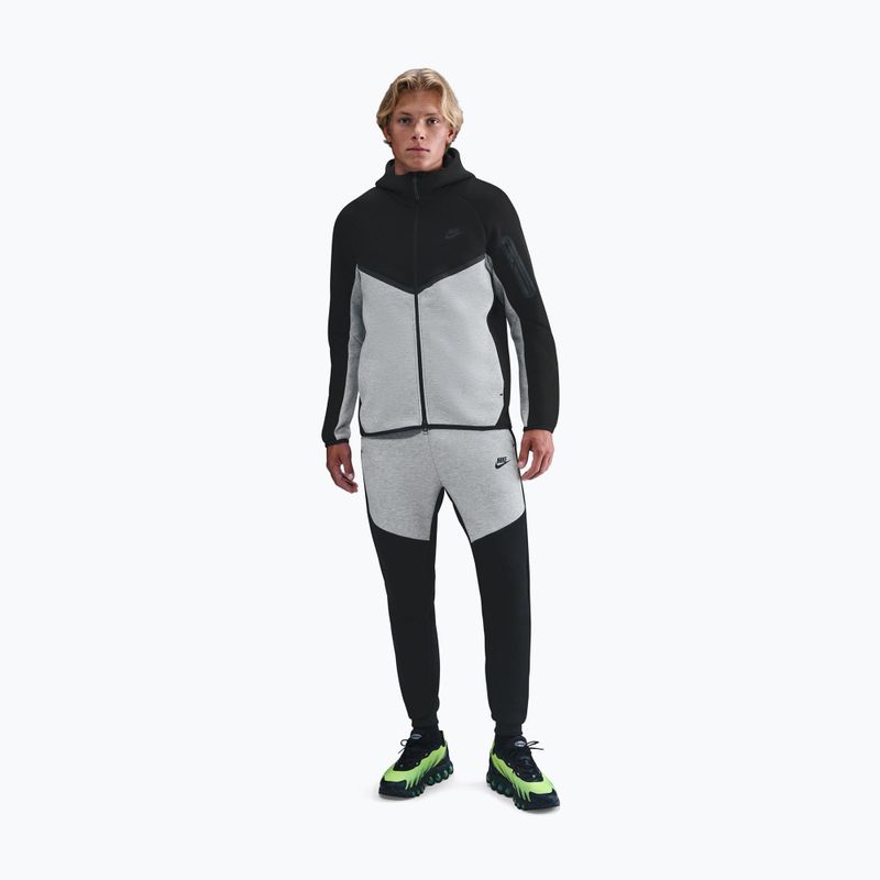 Spodnie męskie Nike Tech Joggers black/dark grey heather/black 2
