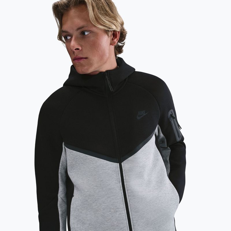 Bluza męska Nike Tech Windrunner Full Zip black/dark grey heather/black 3
