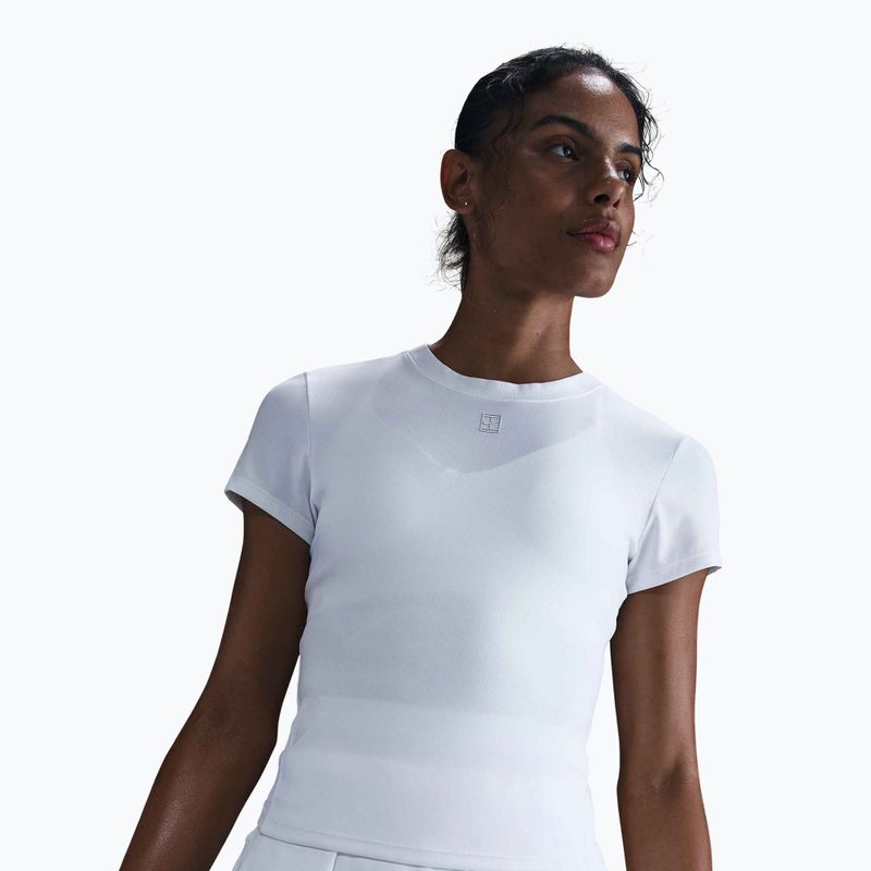 Koszulka tenisowa damska Nike Court Dri-Fit Advantage white/white 4