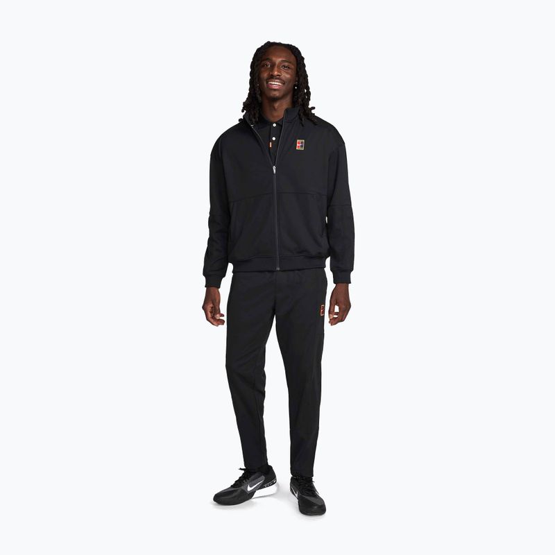 Spodnie tenisowe męskie Nike Court Heritage black/black 2