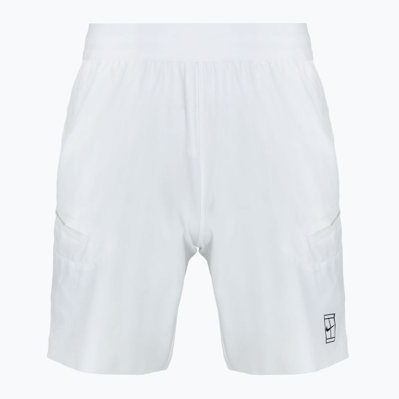 Spodenki tenisowe męskie Nike Court Dri-Fit Advantage 8" white/black 8