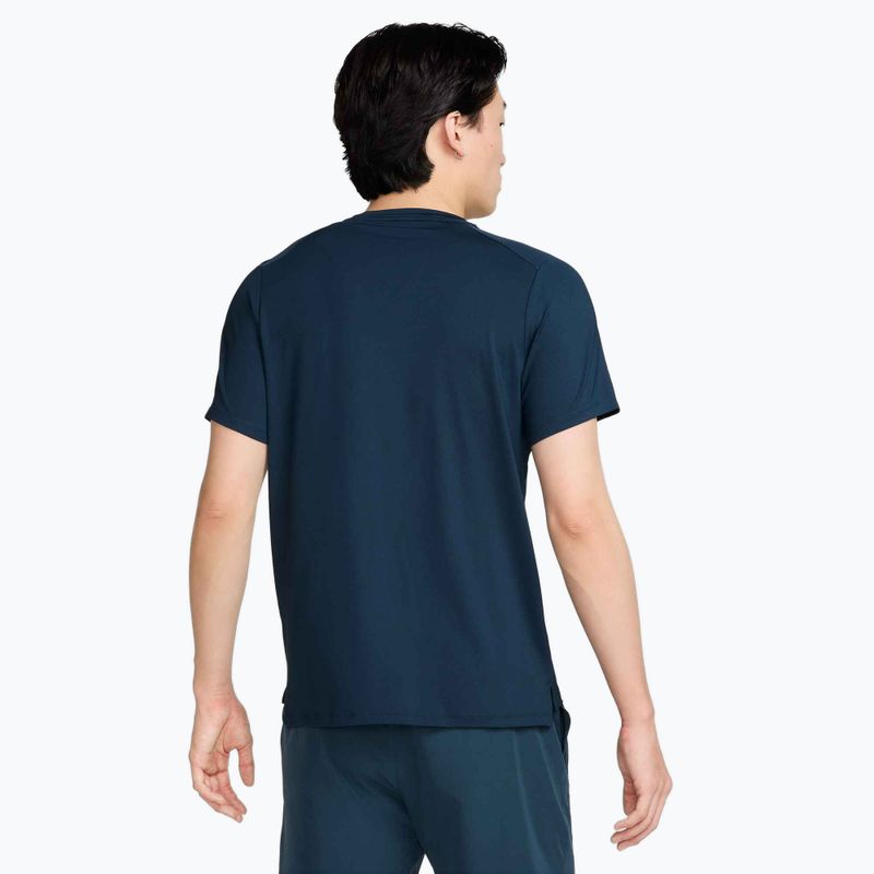 Koszulka tenisowa męska Nike Court Dri-Fit Advantage armory navy/white 3