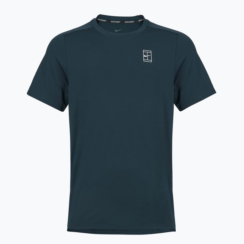 Koszulka tenisowa męska Nike Court Dri-Fit Advantage armory navy/white 7