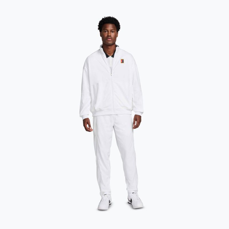 Bluza tenisowa męska Nike Court Heritage white/white 2