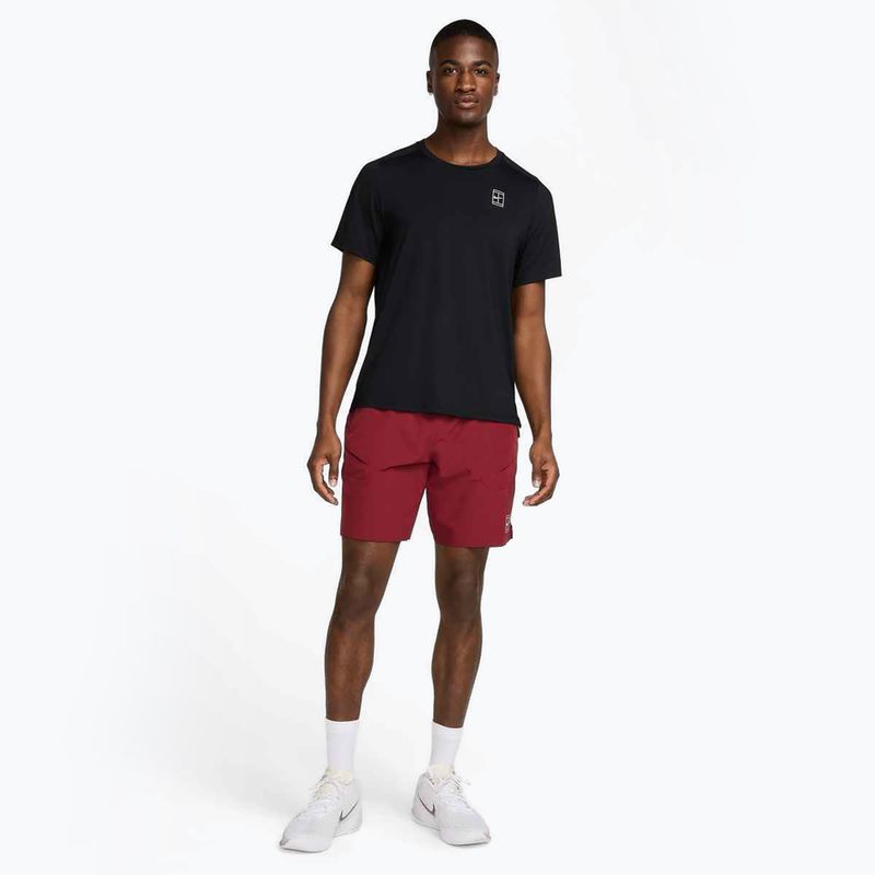 Koszulka tenisowa męska Nike Court Dri-Fit Advantage black/white 2