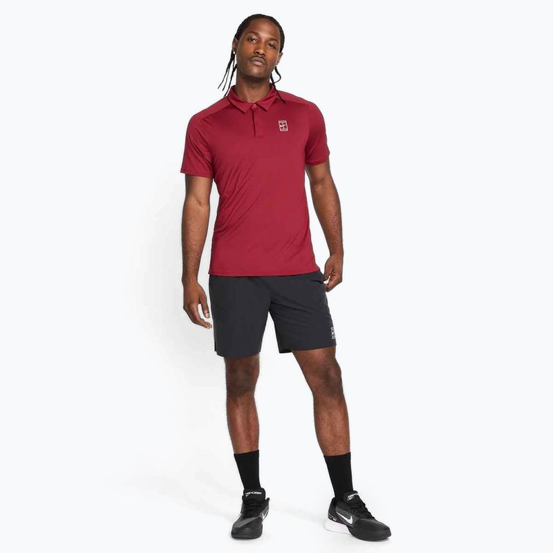 Spodenki tenisowe męskie Nike Court Dri-Fit Advantage 8" black/white 2