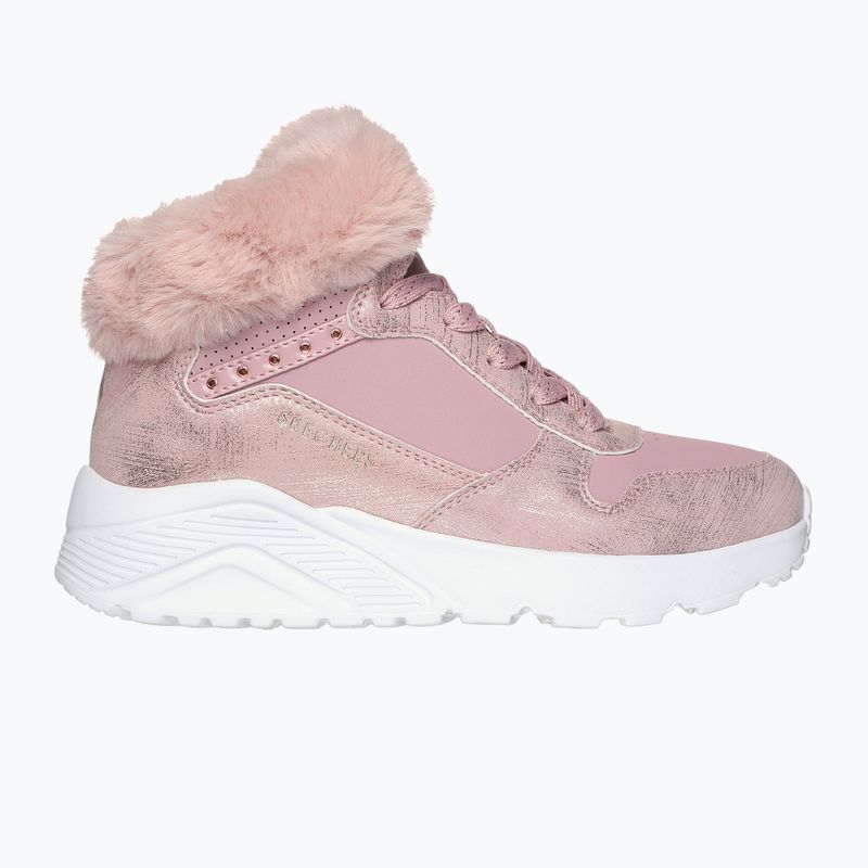 Buty dziecięce SKECHERS Uno Lite Comfurt Collar mauve 9