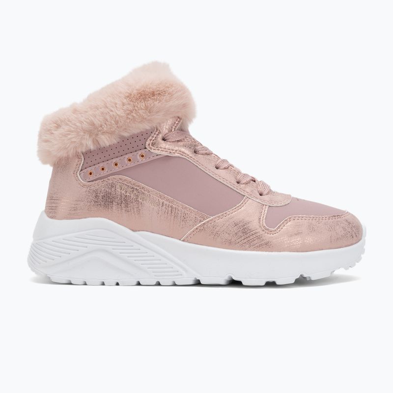 Buty dziecięce SKECHERS Uno Lite Comfurt Collar mauve 2