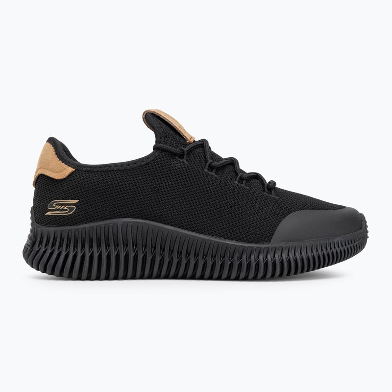 Buty męskie SKECHERS Bobs Sport Geo City Dapper black 2