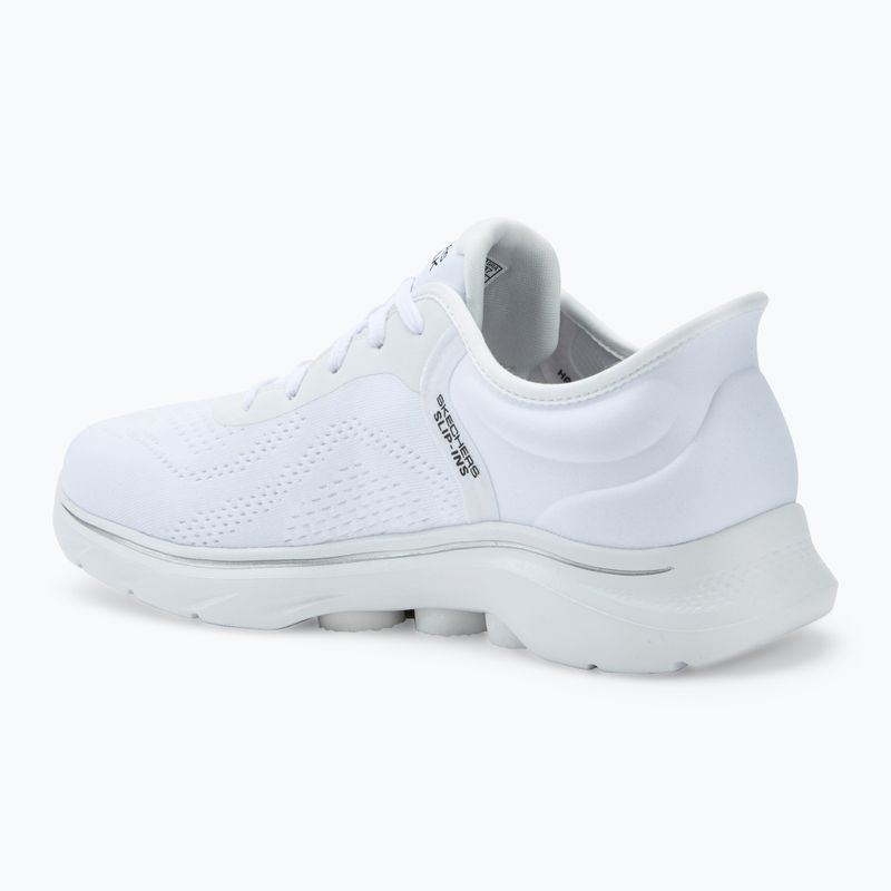 Buty damskie SKECHERS Go Walk 7 Valin white/black 3