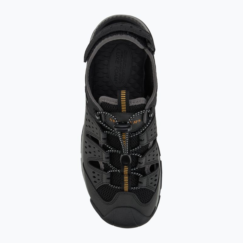 Sandały męskie SKECHERS Tresmen Menard black 5