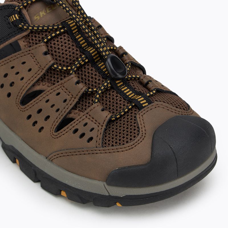 Sandały męskie SKECHERS Tresmen Menard brown 7