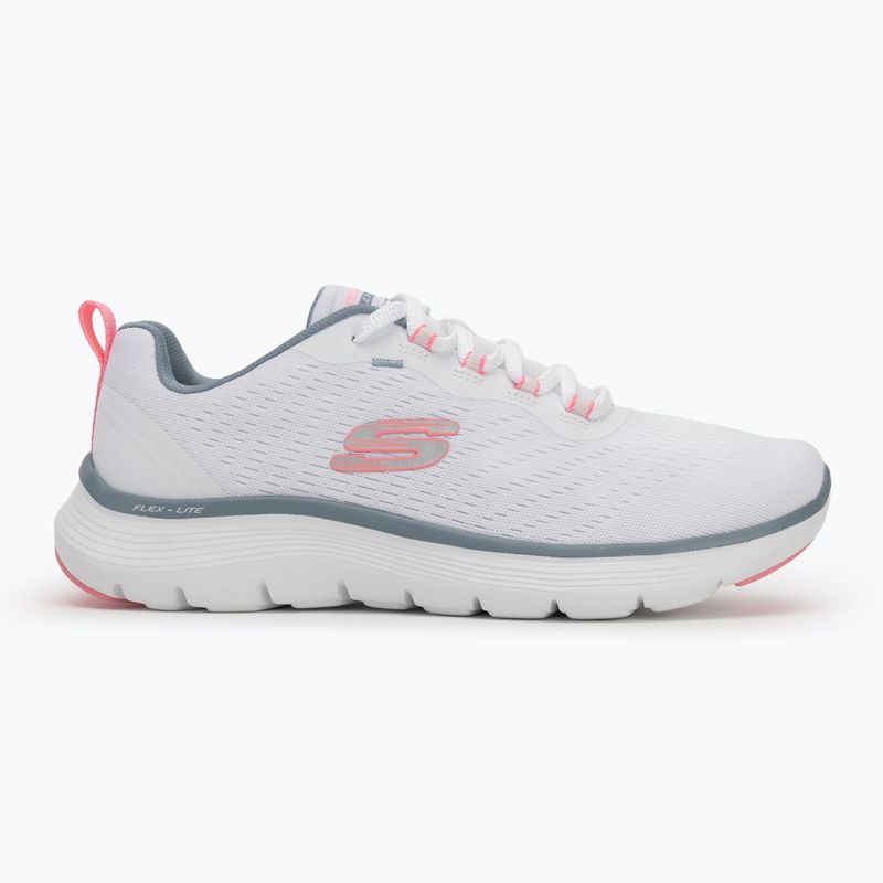 Buty damskie SKECHERS Flex Appeal 5.0 New Path white/pink/blue 2