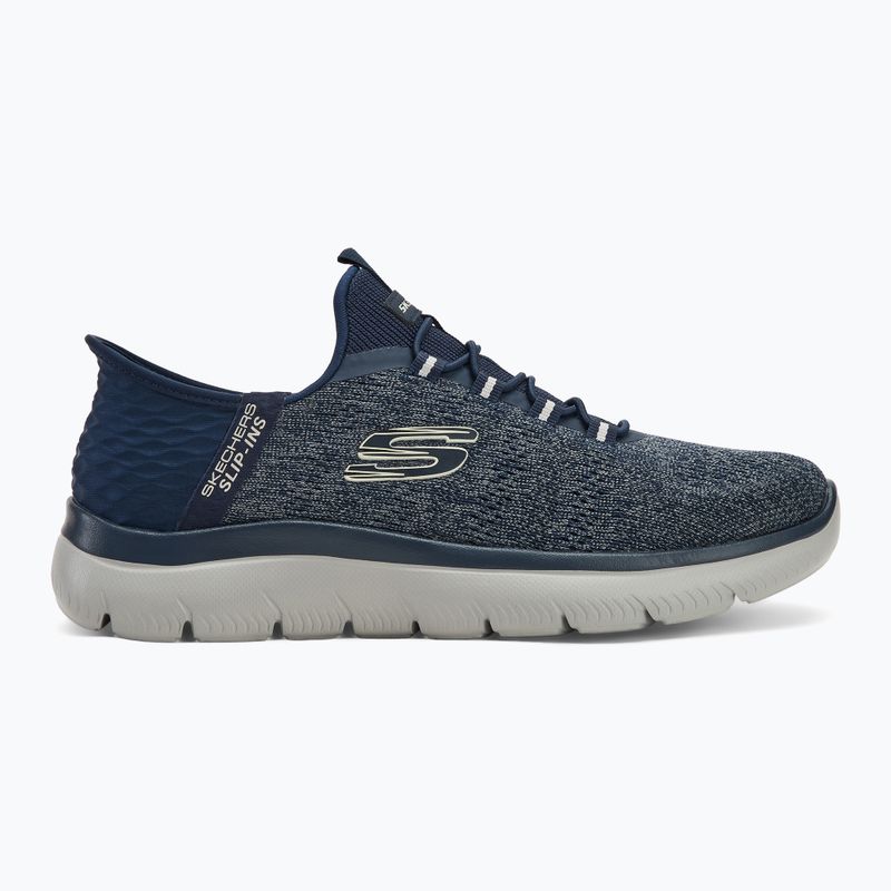 Buty męskie SKECHERS Summits Key Pace navy 2