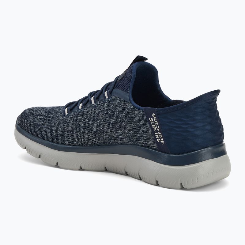 Buty męskie SKECHERS Summits Key Pace navy 3