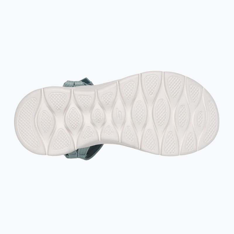 Sandały damskie SKECHERS Go Walk Flex Sandal Sublime sage 4