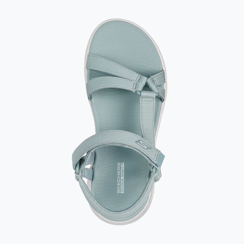 Sandały damskie SKECHERS Go Walk Flex Sandal Sublime sage 5