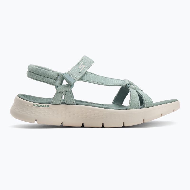 Sandały damskie SKECHERS Go Walk Flex Sandal Sublime sage 2