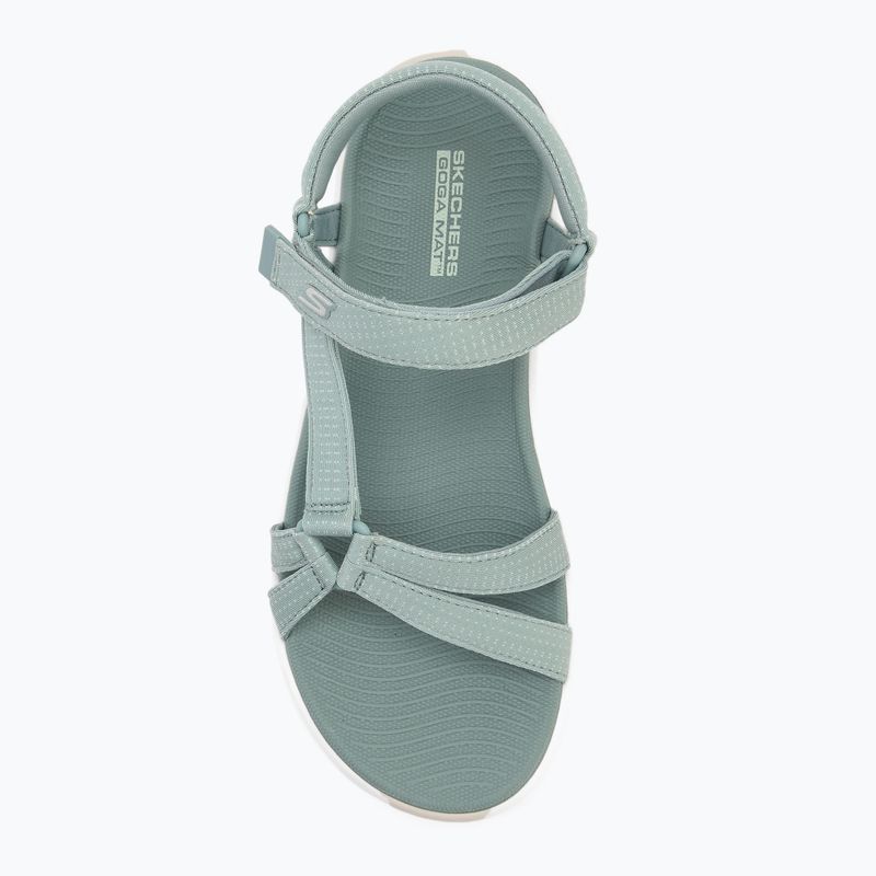 Sandały damskie SKECHERS Go Walk Flex Sandal Sublime sage 5