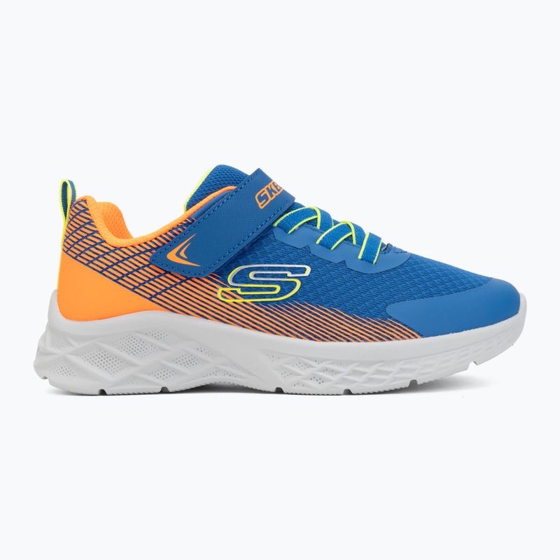 Buty dziecięce SKECHERS Microspec II Zovrix blue 2