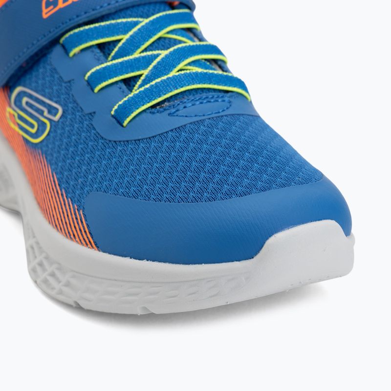 Buty dziecięce SKECHERS Microspec II Zovrix blue 7