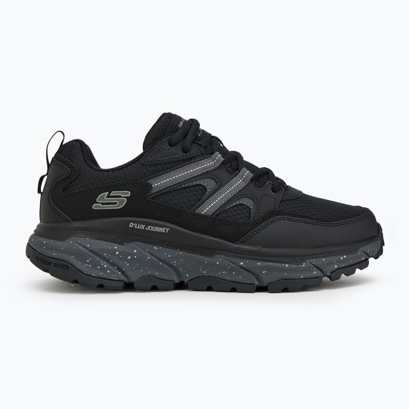 Buty męskie SKECHERS D'Lux Journey black/charcoal 2