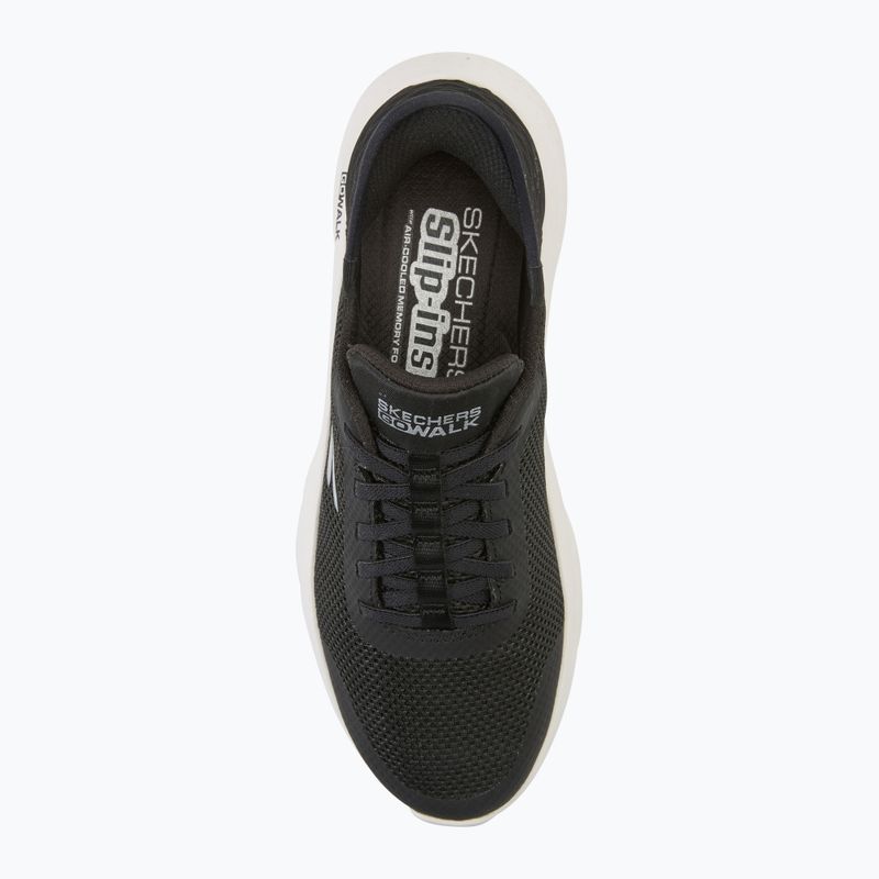 Buty damskie SKECHERS Go Walk Flex Grand Entry black/white 5