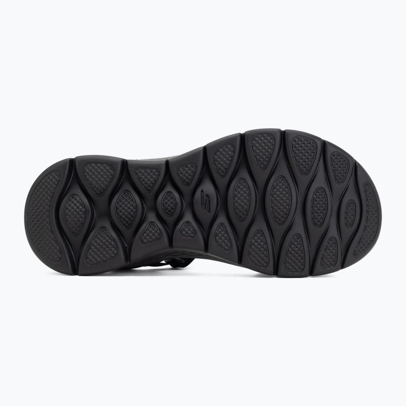 Sandały damskie SKECHERS Go Walk Flex Illuminate black 4