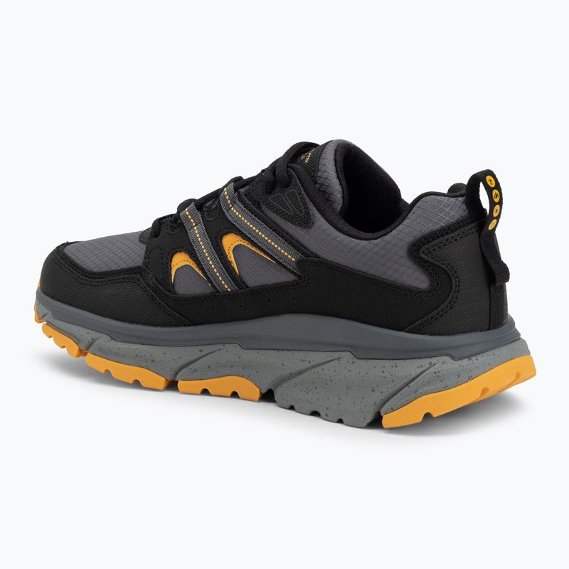 Buty męskie SKECHERS D'Lux Journey black/yellow 3