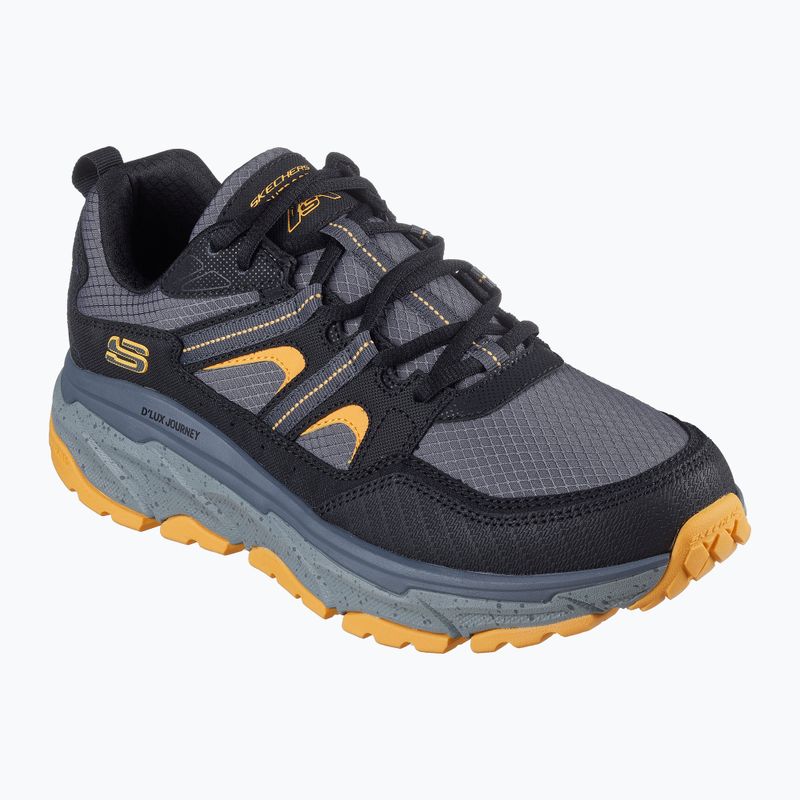 Buty męskie SKECHERS D'Lux Journey black/yellow 8