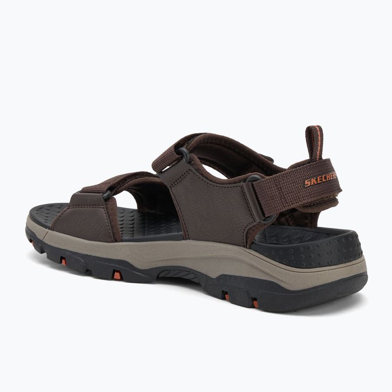 Sandały męskie SKECHERS Tresmen Ryer chocolate 3