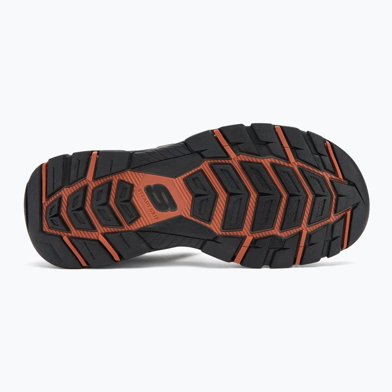 Sandały męskie SKECHERS Tresmen Ryer chocolate 4
